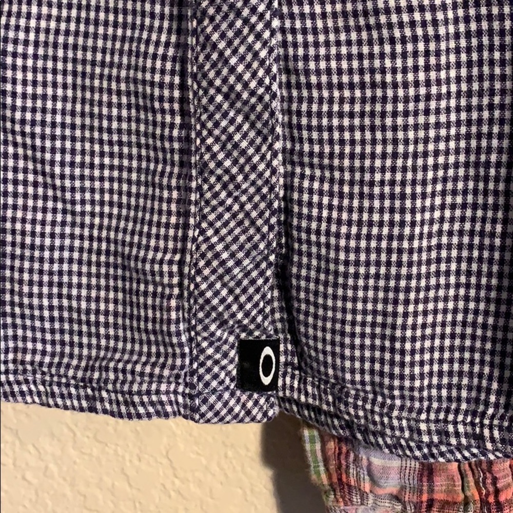 2 Oakley Flannels Button Down Shirts Large - image 4